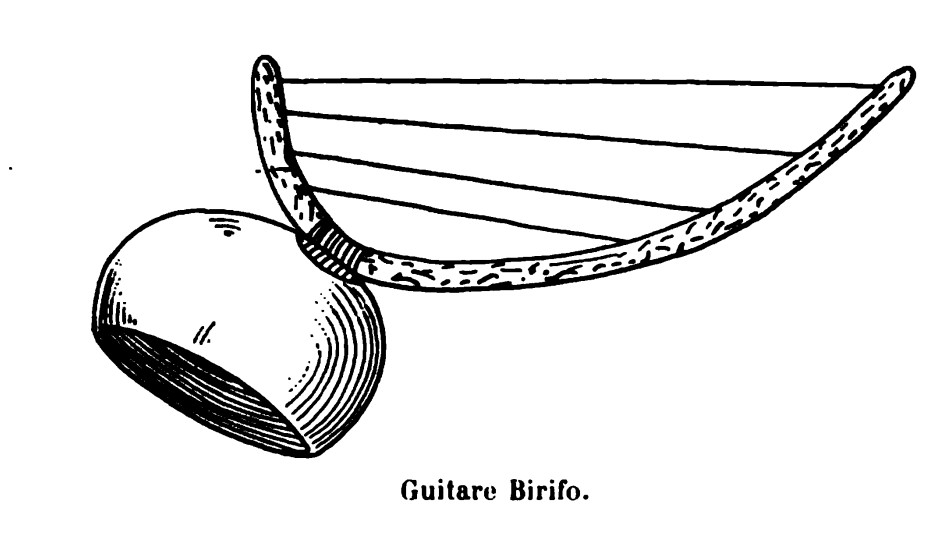 Dessin guitarre birifo Labouret