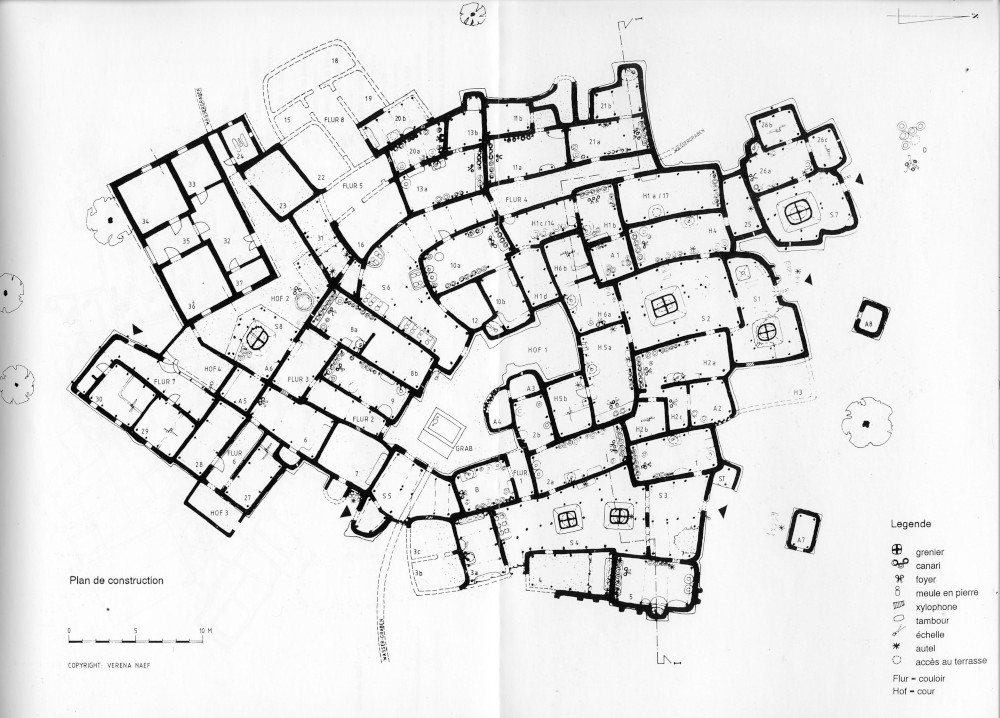 Plan de la Sukala de Bindouté Da