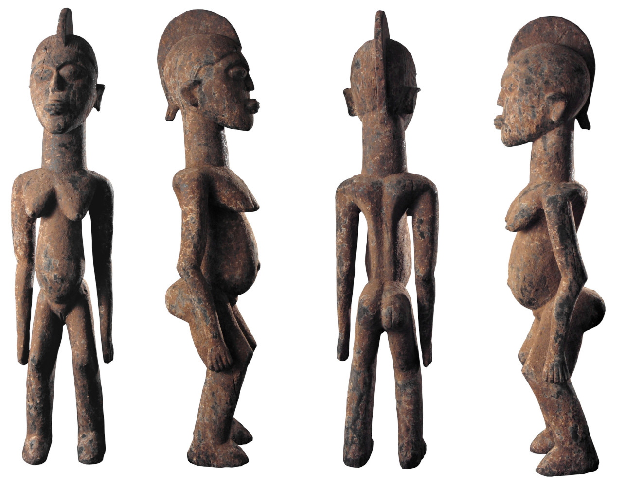 Statue de femme Lobi