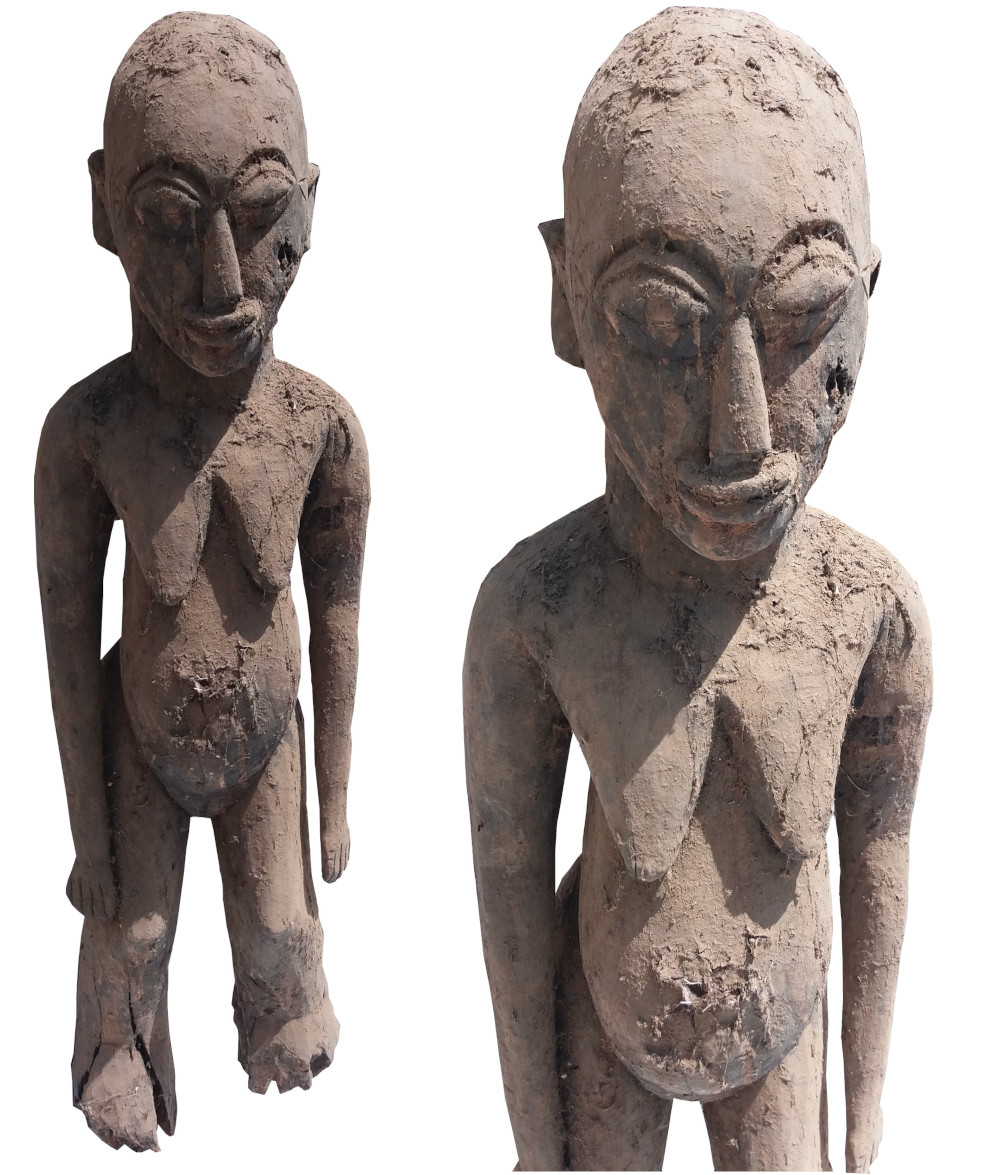 Statue de femme Lobi